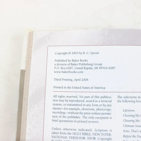 Running the Race A Graduate's Guide to Life R.C. Sproul Hardcover 2006 Very Good