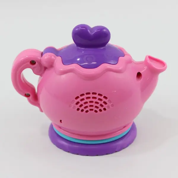 2013 LeapFrog Musical Tea Time Interactive Teapot Lights & Sounds Tested
