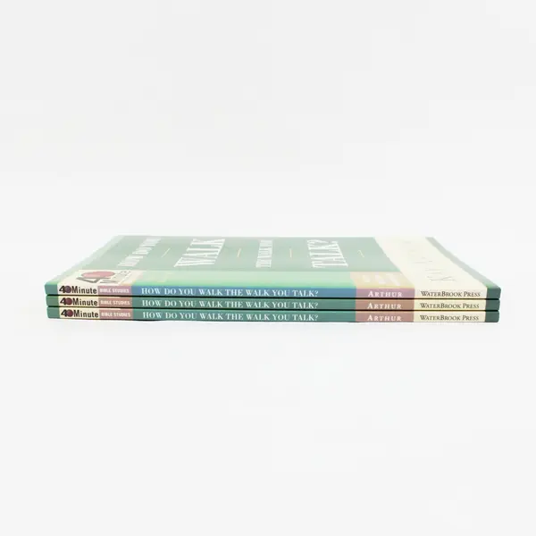 Lot of 3 How Do You Walk the Walk You Talk? Kay Arthur 2001 PB 6-WK Bible Study