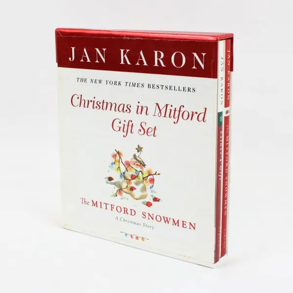 Jan Karon Christmas in Mitford Gift Box Set 2002 HC DJ Features 2 Mitford Books