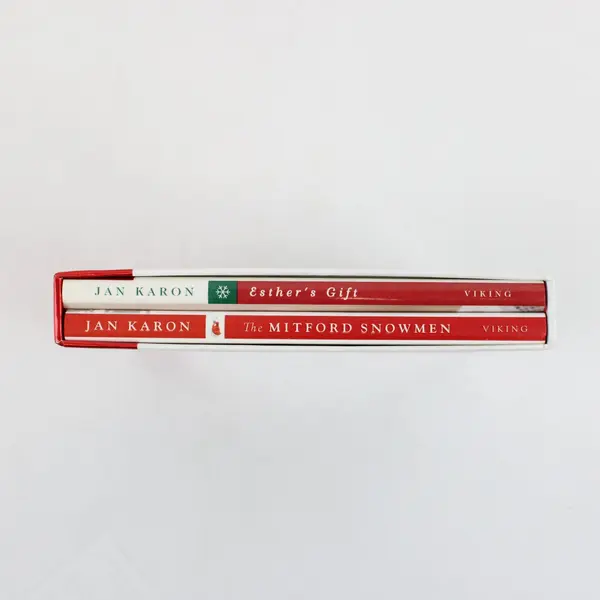 Jan Karon Christmas in Mitford Gift Box Set 2002 HC DJ Features 2 Mitford Books