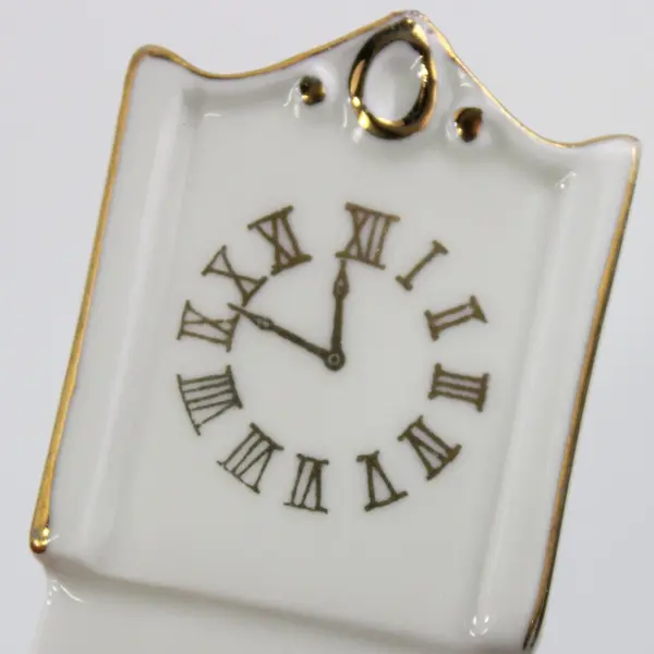 Scarborough England Souvenir Ceramic Grandfather Clock