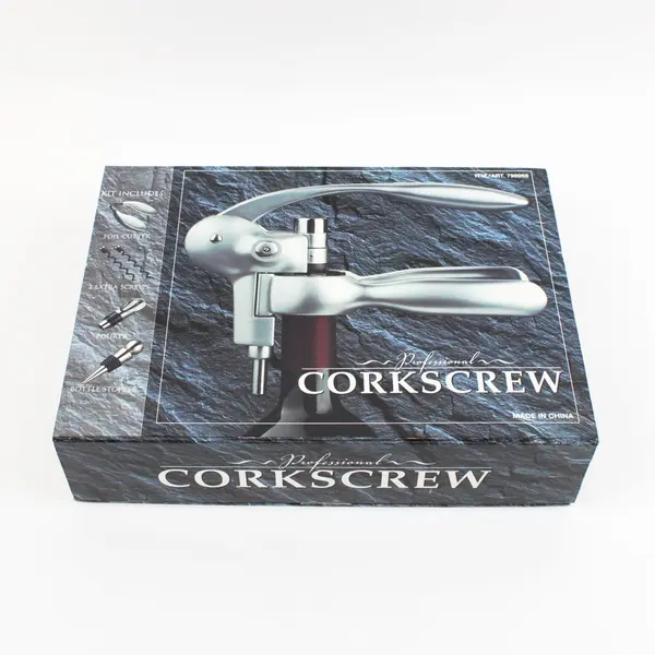 Costco Countertop Corkscrew Kit Foil Cutter Bottle Stopper 2 Screws 798968