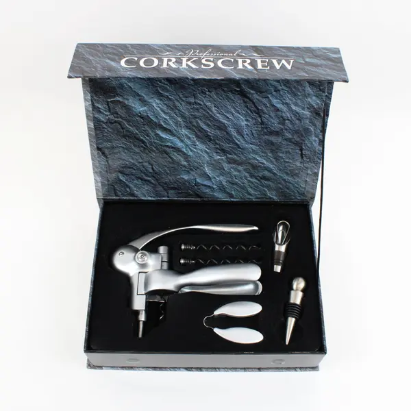 Costco Countertop Corkscrew Kit Foil Cutter Bottle Stopper 2 Screws 798968