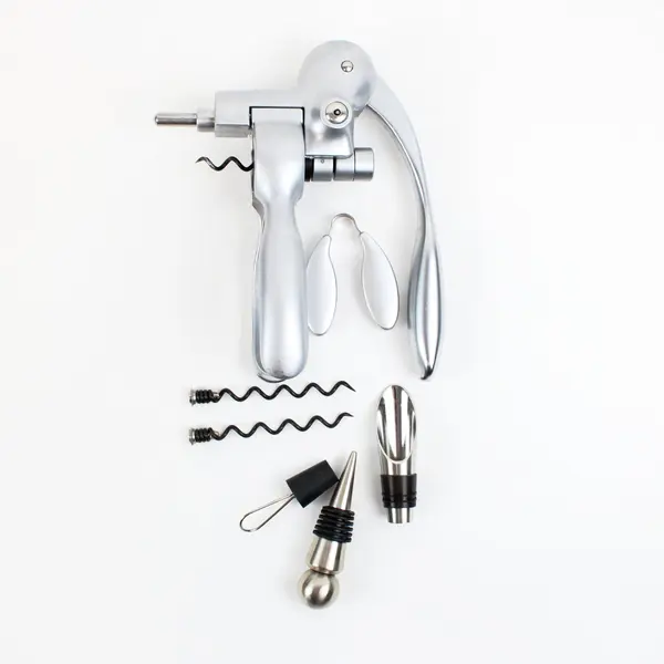 Costco Countertop Corkscrew Kit Foil Cutter Bottle Stopper 2 Screws 798968