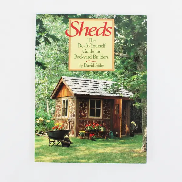 VTG Sheds The Do-It-Yourself Guide For Backyard Builders David Stiles 1996 PB