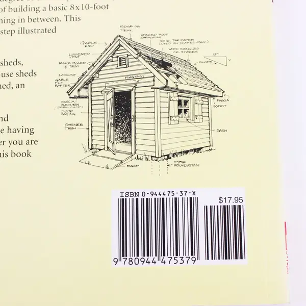 VTG Sheds The Do-It-Yourself Guide For Backyard Builders David Stiles 1996 PB