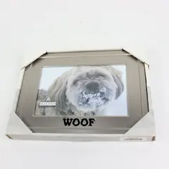 Malden Woof Dog 4x6 Picture Frame Photo Holder Pet Decor Open Box
