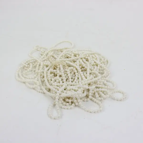 Lot of Assorted Faux Ivory Pearl Bead Strands Jewelry Craft Supplies