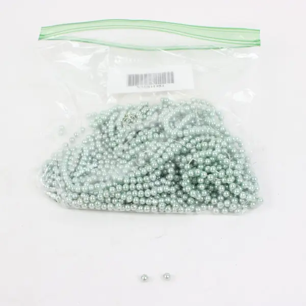 Lot of Assorted Faux Light Blue Pearl Bead Strands Jewelry Making