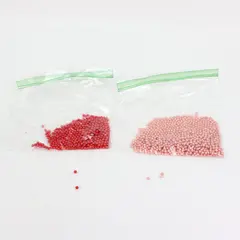 Lot of Assorted Red Pink Faux Pearl Craft Beads Jewelry Making DIY
