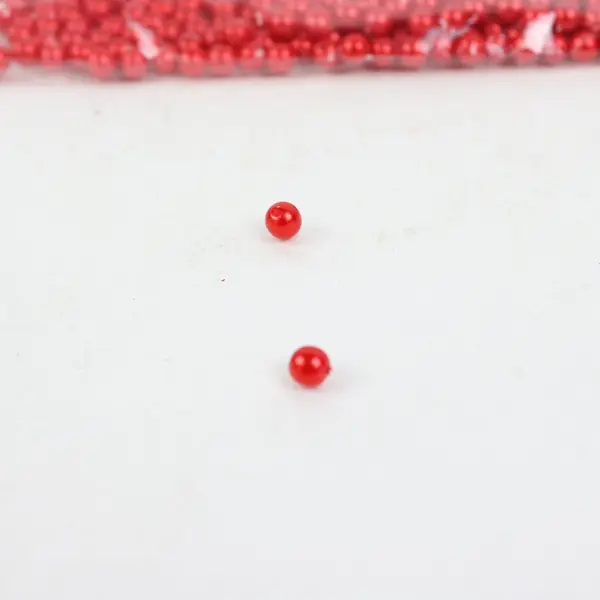 Lot of Assorted Red Pink Faux Pearl Craft Beads Jewelry Making DIY