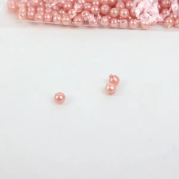 Lot of Assorted Red Pink Faux Pearl Craft Beads Jewelry Making DIY