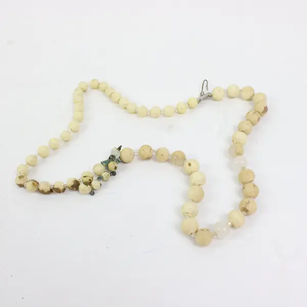 Lot of Assorted Beads Broken Necklaces Jewelry Making Repair Craft