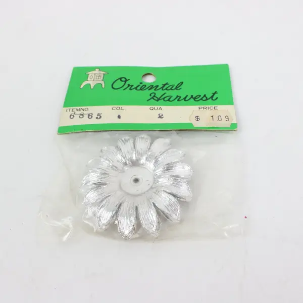Mixed Flat Artificial Craft Flower Embellishments Assorted Colors