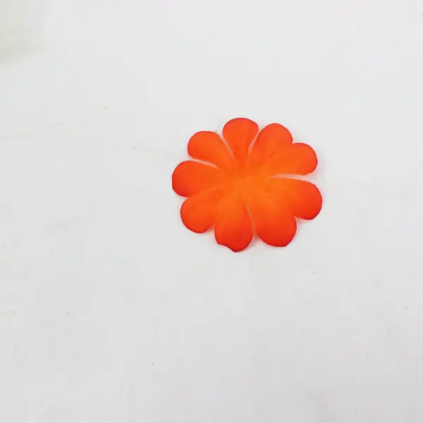 Mixed Flat Artificial Craft Flower Embellishments Assorted Colors