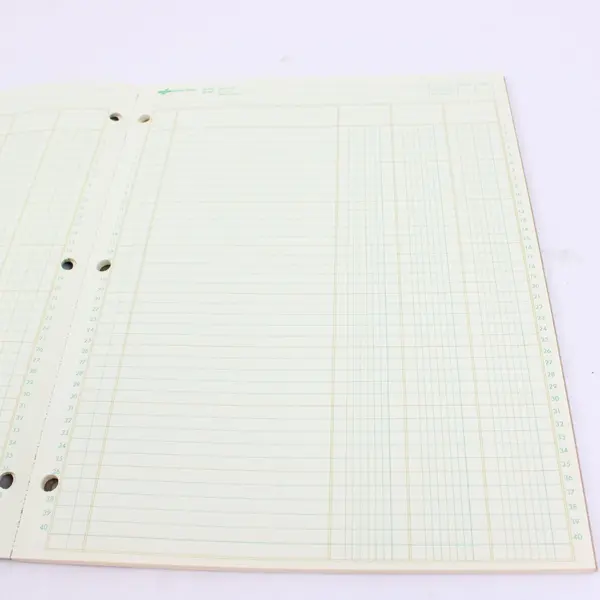 Lot of 2 Imperial 3-Subj W/R Notebook, National Premium 3-Col Pad Pre-Owned