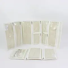 Lot of 2 Jewelry Travel Accessory Cases Organizers Pre-Owned