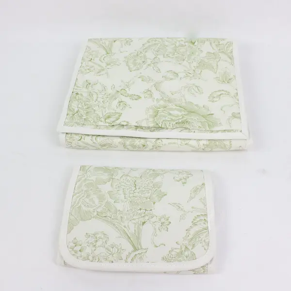 Lot of 2 Jewelry Travel Accessory Cases Organizers Pre-Owned