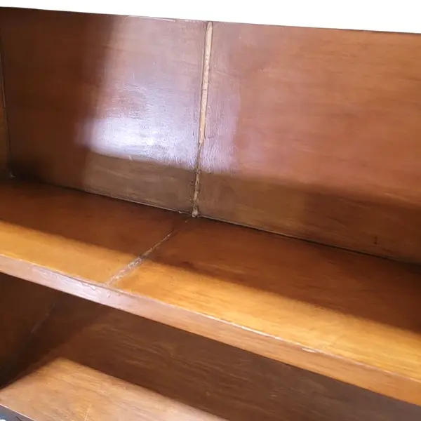 Vintage Handmade Wood Bookshelf Bookcase Mid Century Style - Local Pickup Only