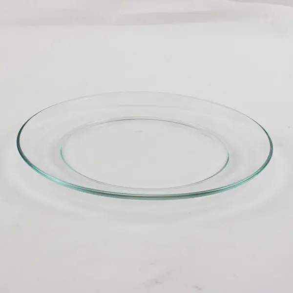 LOT OF 4-Arcoroc France Classique Clear Glass Dessert Plates 6.75”
