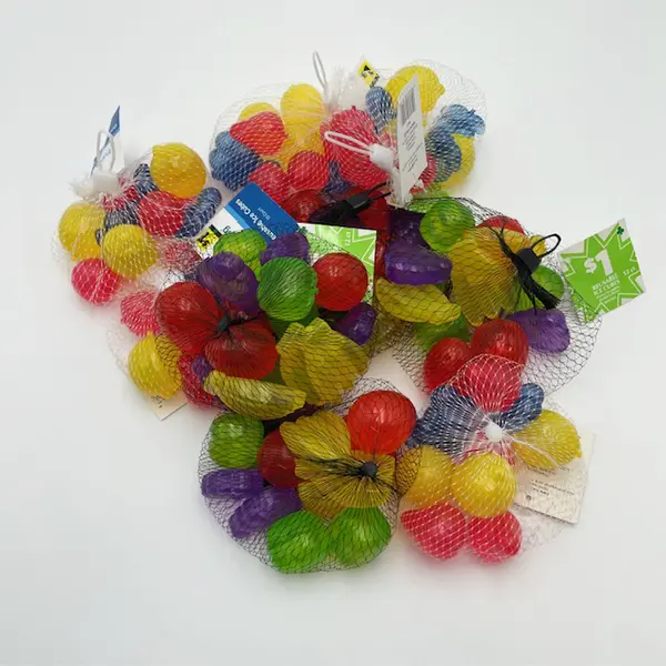 Urban Essentials Reusable Plastic Fruit-Shaped Ice Cubes Multicolor Lot of 120