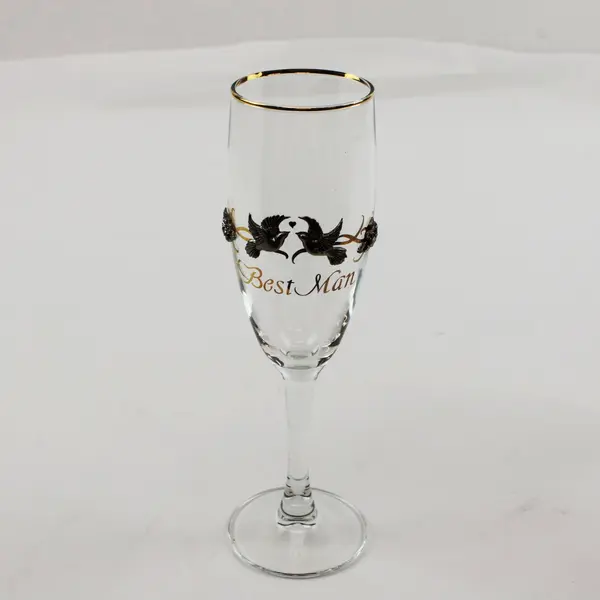 Rawcliffe Wedding Champagne Flutes Set of 2 Best Man & Matron of Honor