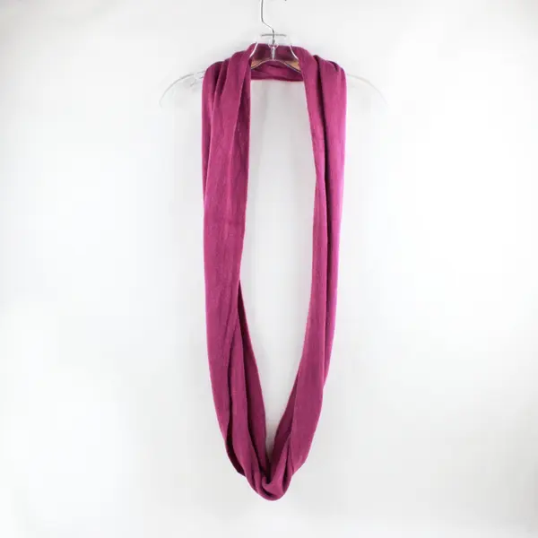 Magenta Rectangular Infinity Scarf Women's Loop Wrap