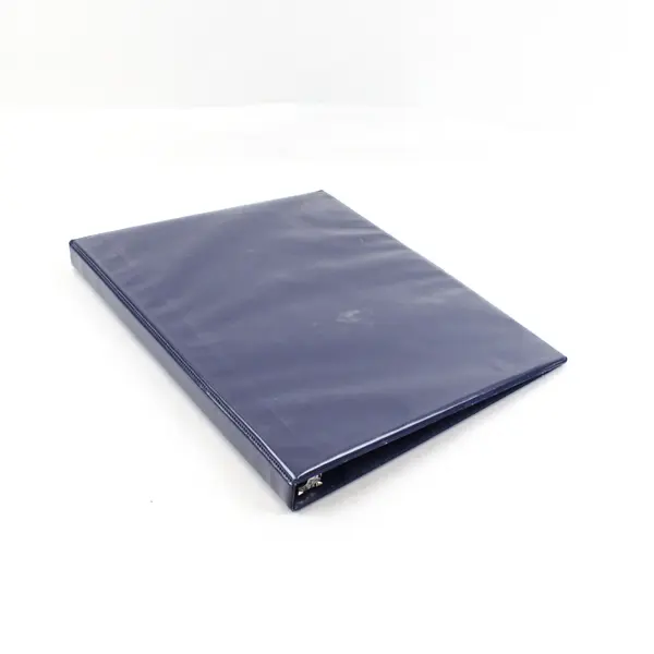 Lot of 6 1/2-Inch 3-Ring Binders White Blue Gray FLAWED