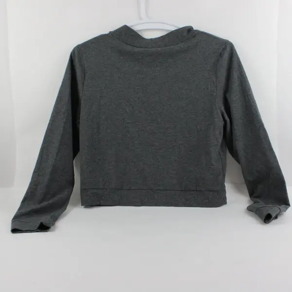 Gilligan & O'Malley Women's Large Gray Long Sleeve Sleepwear Shrug
