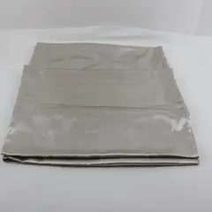 Mainstays Papyrus Beige Polyester Satin Pillowcases Set 29.5 x 19.5 inch