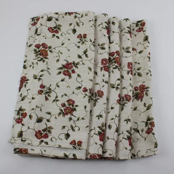 Beige Pink Rose Floral Table Runner 18 x 178 Inch Wedding Décor, Dining Room