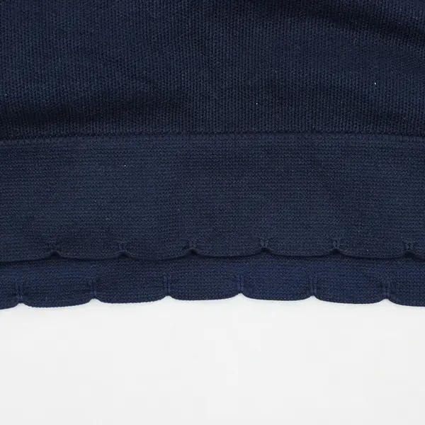 Unbranded Navy Blue Wireless Padded Racerback Bra Lace Trim 1X