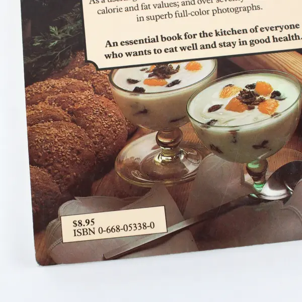 VTG The High Fiber Cookbook Recipes for Good Health Pamela Westland 1982 PB Good