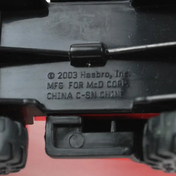 2003 Hasbro Tonka Red Construction Truck McDonald's Promo Toy