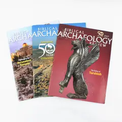 Lot of 3 2025 Biblical Archaeology Review Magazine Issues Celebrating 50 Years 
