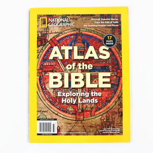 National Geographic Atlas of the Bible: Holy Lands Jean-Pierre Isbouts 2023