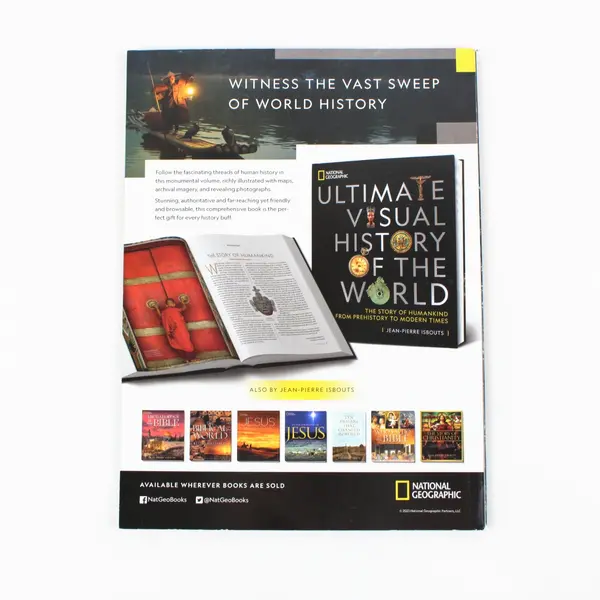 National Geographic Atlas of the Bible: Holy Lands Jean-Pierre Isbouts 2023