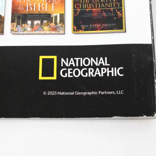 National Geographic Atlas of the Bible: Holy Lands Jean-Pierre Isbouts 2023