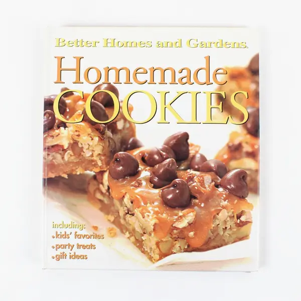 Better Homes and Gardens Homemade Cookies Cookbook 2000 Spiral Bound HC Good