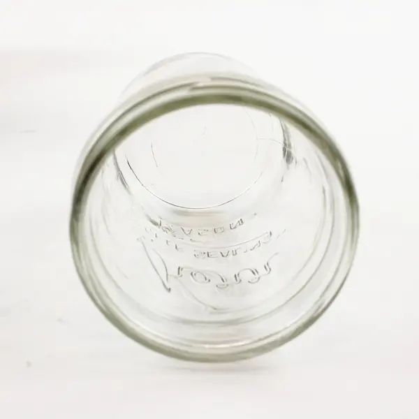 Set of 5 Ball Quilted  And 1 Kerr Half Pint Jam Jelly Jars With Lids and Rings
