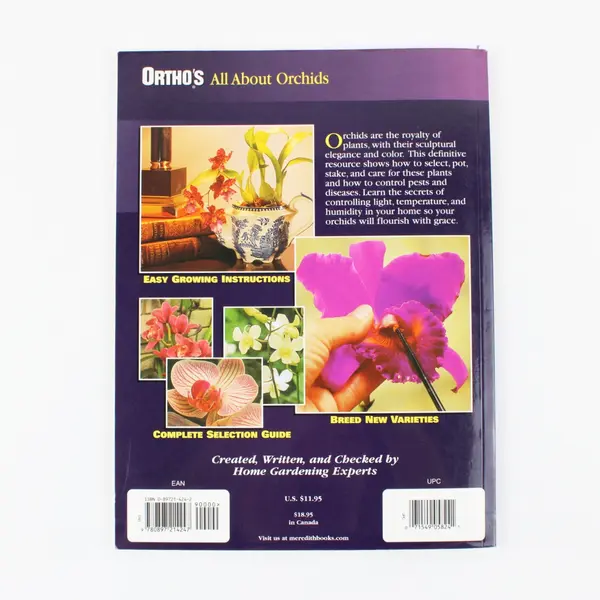 Ortho's All About Orchids 1999 First Edition Paperback Good Gardening Guide