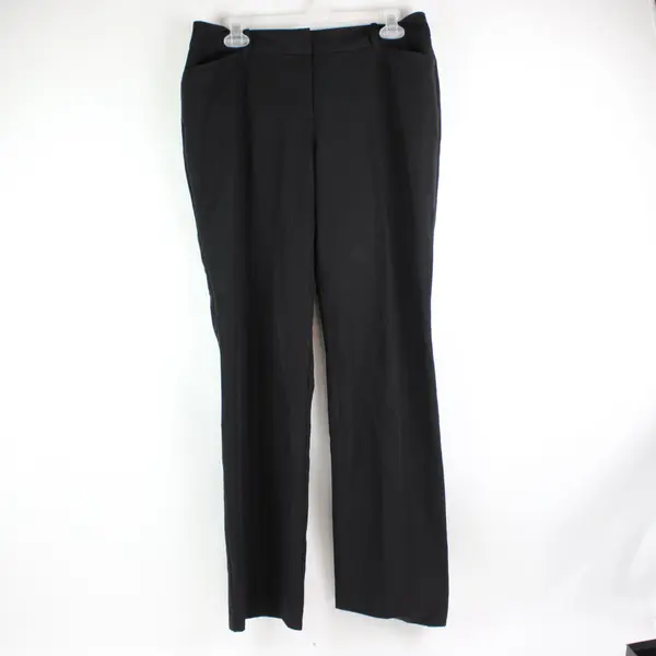 Worthington Women's Black Straight Leg Pants Size 8 Modern Fit