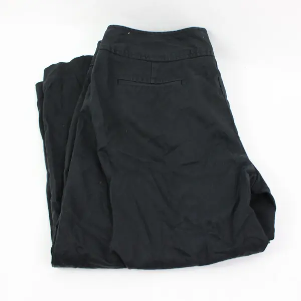 Worthington Women's Black Cropped Wide Flare Pants Size 10
