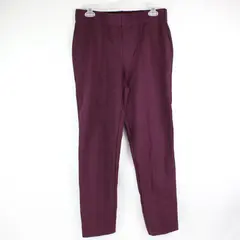 Thalian Ponte Stretch Leggings Skinny Pants Women's Size 10 Wine