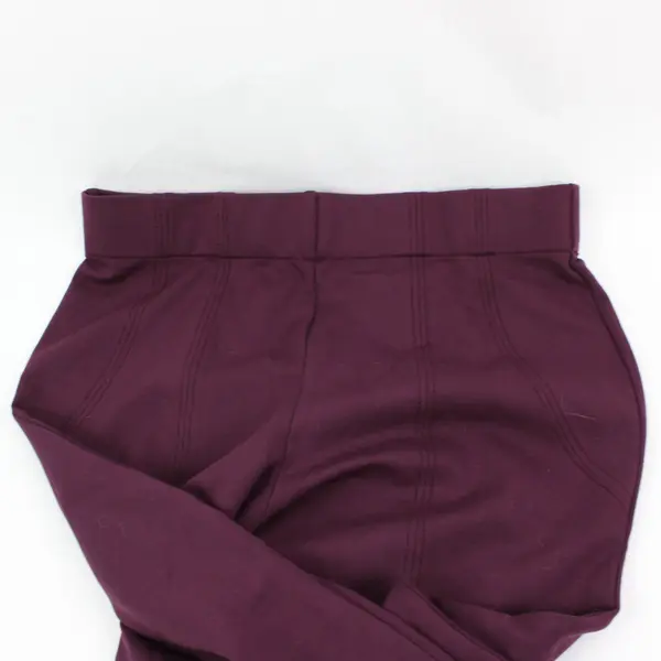 Thalian Ponte Stretch Leggings Skinny Pants Women's Size 10 Wine