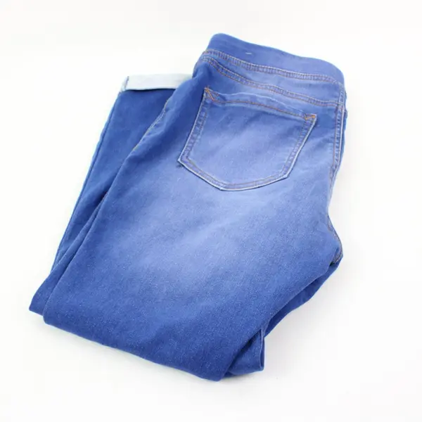 NoBo Women's Mid Rise Cropped Drawstring Jeans Size M 7-9