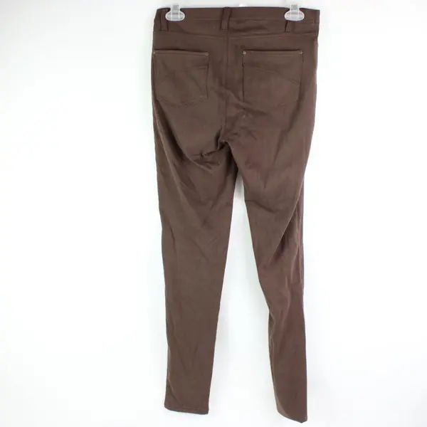 Time and Tru Women's Brown 'Warm Fudge" Skinny Leg Pants Medium 8-10