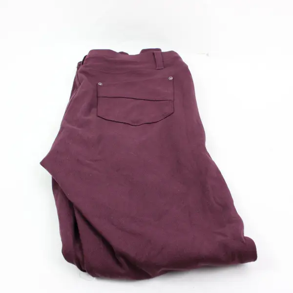 Time and Tru Women's Wine Red Skinny Leg Pants Medium 8-10
