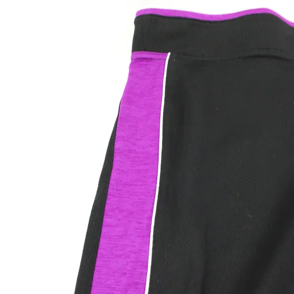 Women's Made for Life Quick-Dri Capri Pants Size M Black Purple